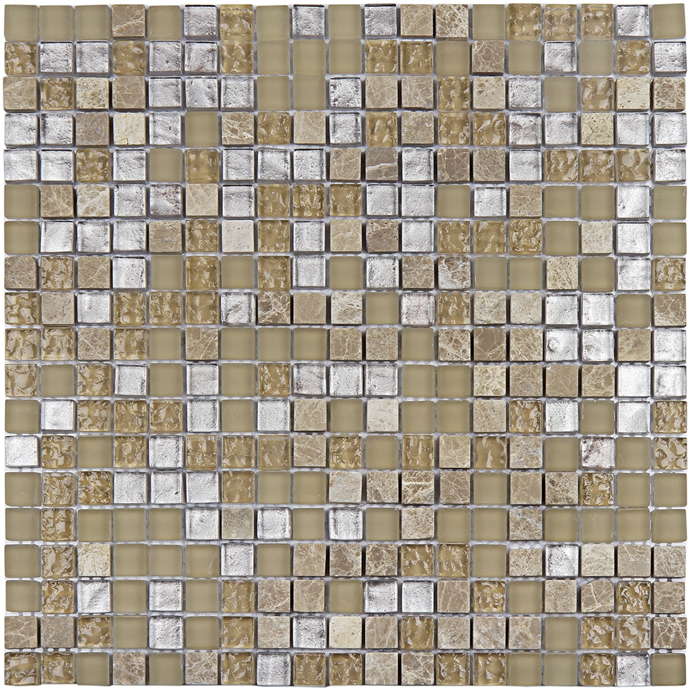 Pastilha Glass Stone GS904  31x31cm Glass Mosaic