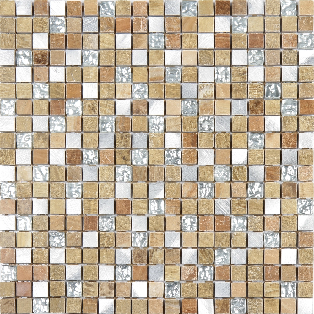 Pastilha Glass Stone GS202 31x31cm Glass Mosaic