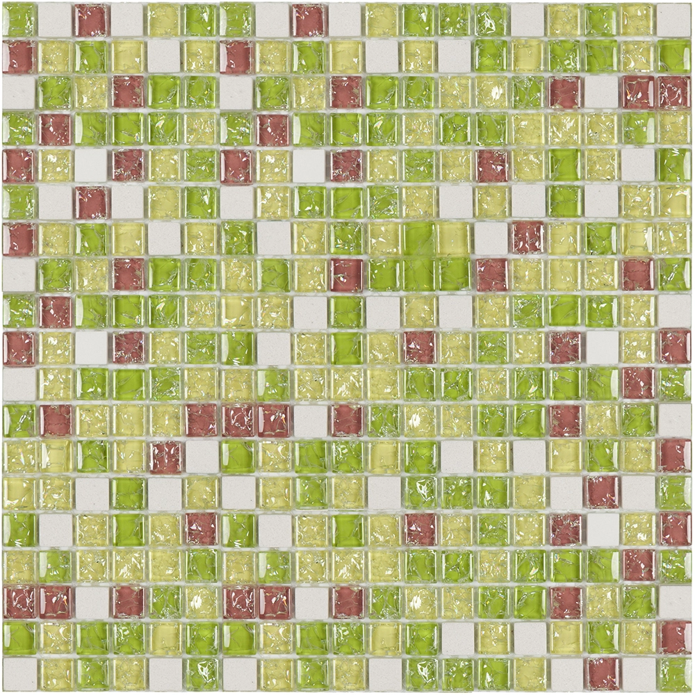 Pastilha Glass Stone GS307 31x31cm Glass Mosaic