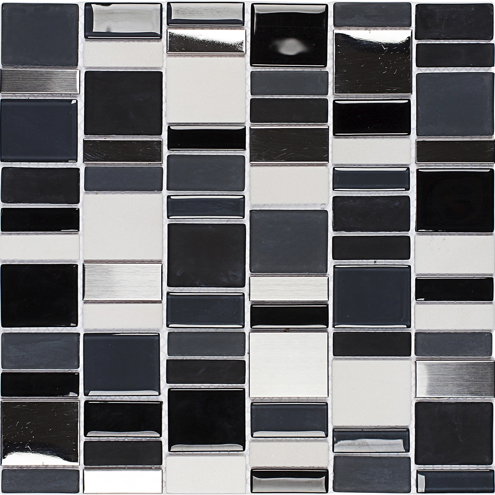 Pastilha Petrus SP101 30,3x30cm Glass Mosaic