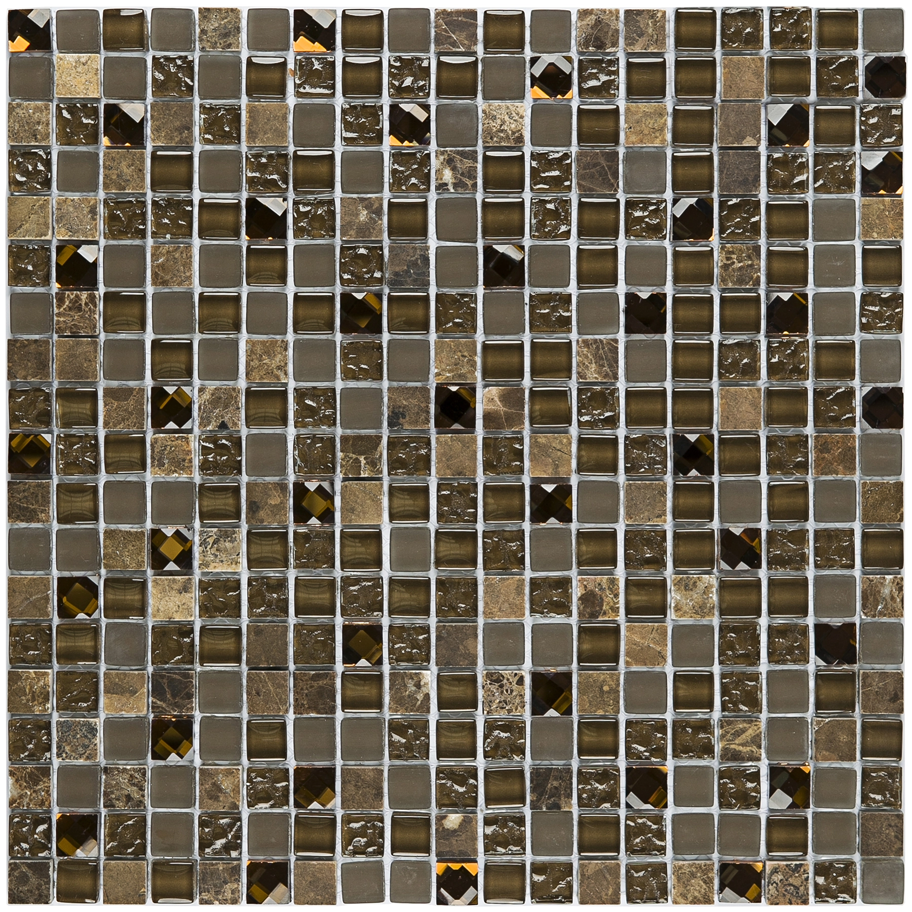Pastilha D333 30x30cm Glass Mosaic