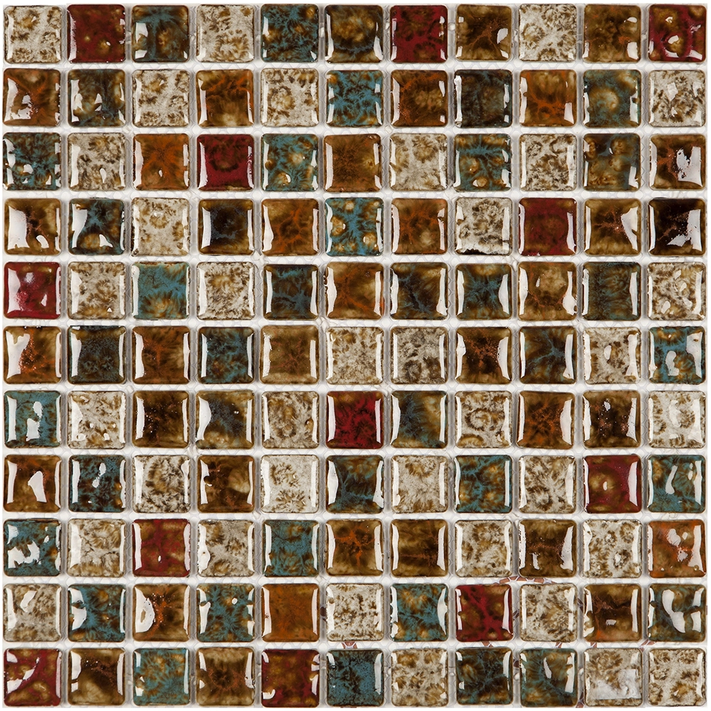 Pastilha PE2501 30x30cm Glass Mosaic