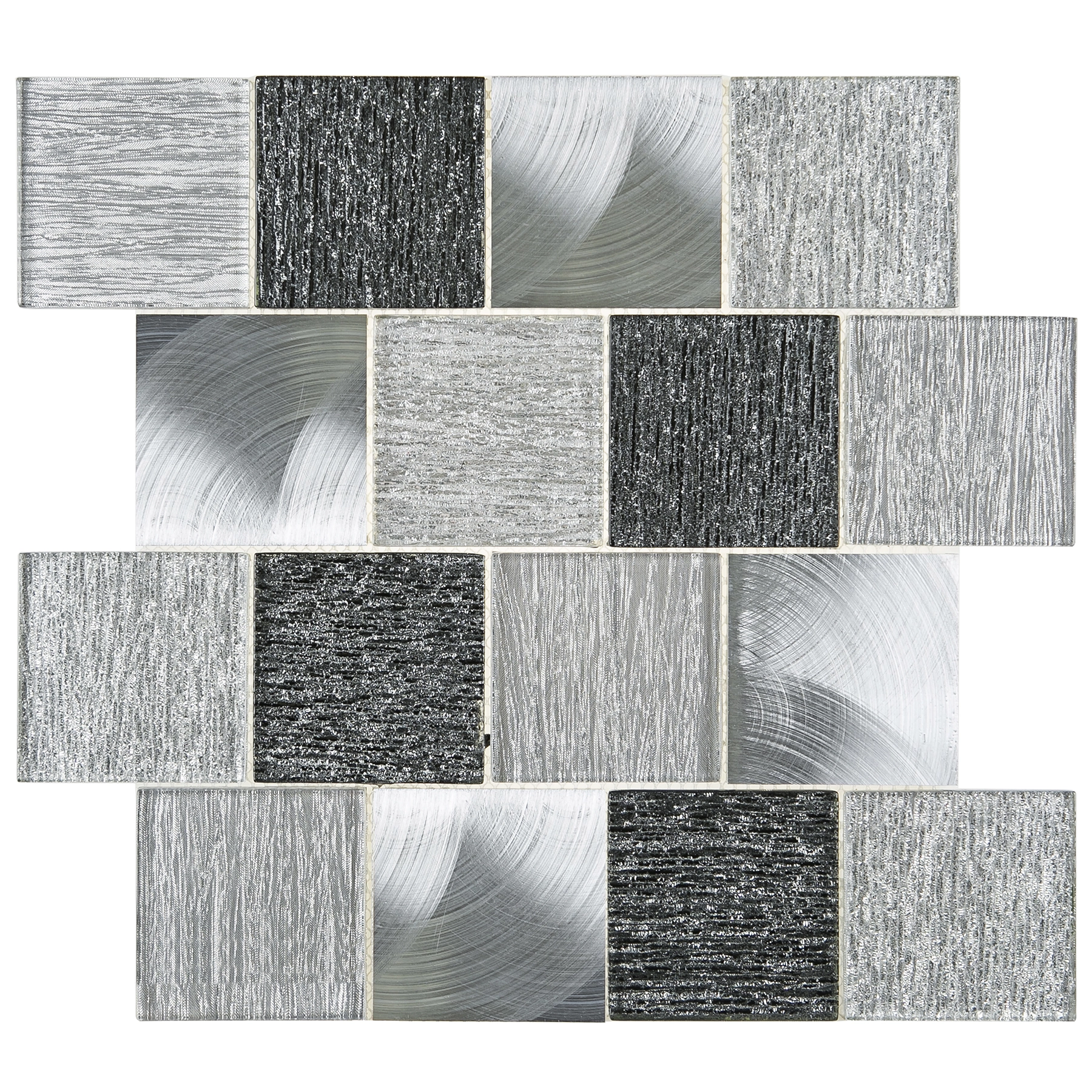 Pastilha RN02 30x30cm Glass Mosaic