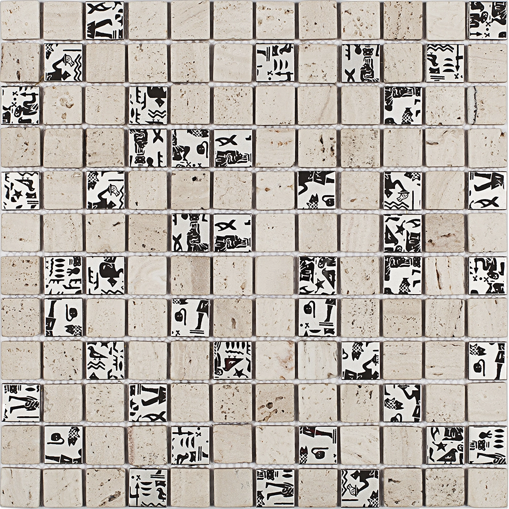 Pastilha AX24 30,5x30,5cm Glass Mosaic