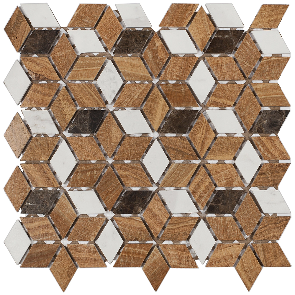 Pastilha MR36 34x34cm Glass Mosaic