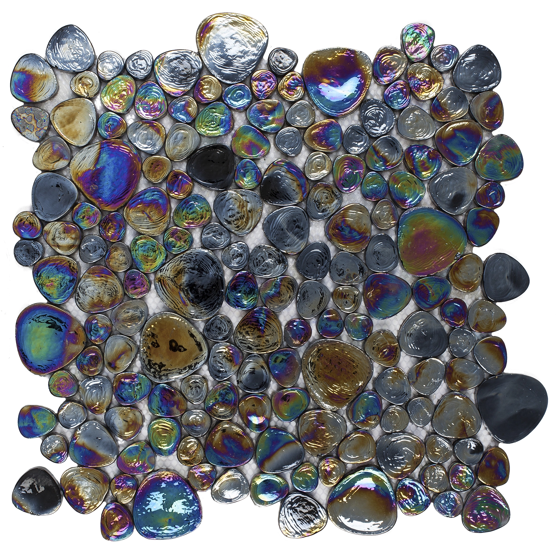Pastilha DL06 Dali Azul 30,3x30,3cm Glass Mosaic