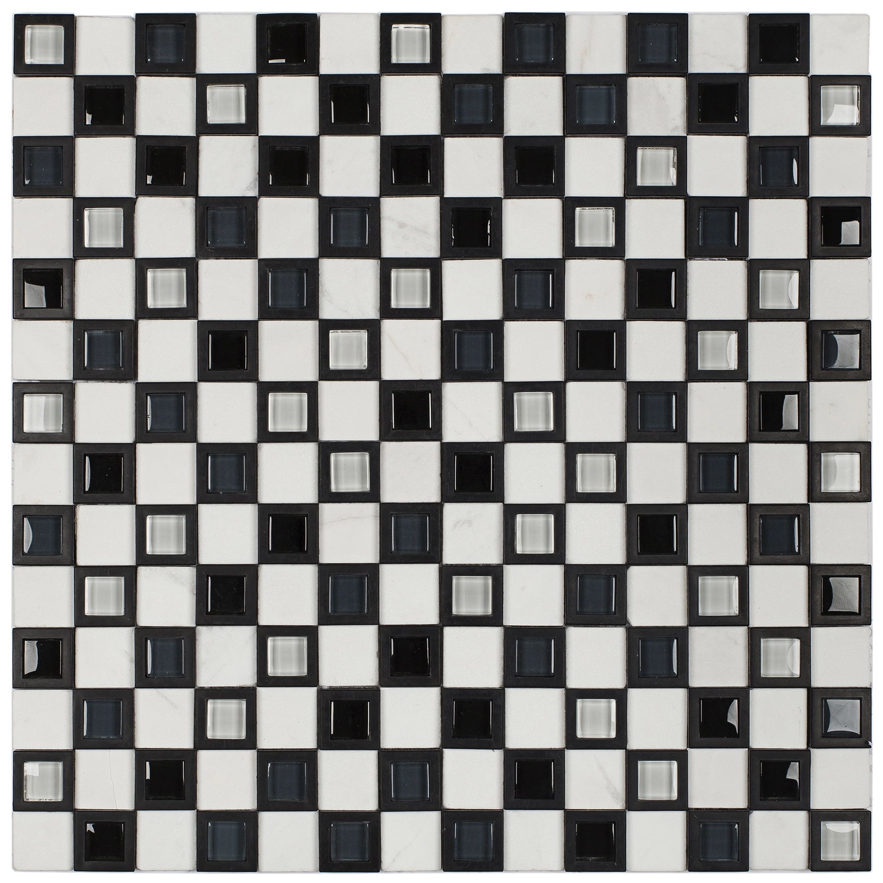 Pastilha VP35 32x32cm Glass Mosaic