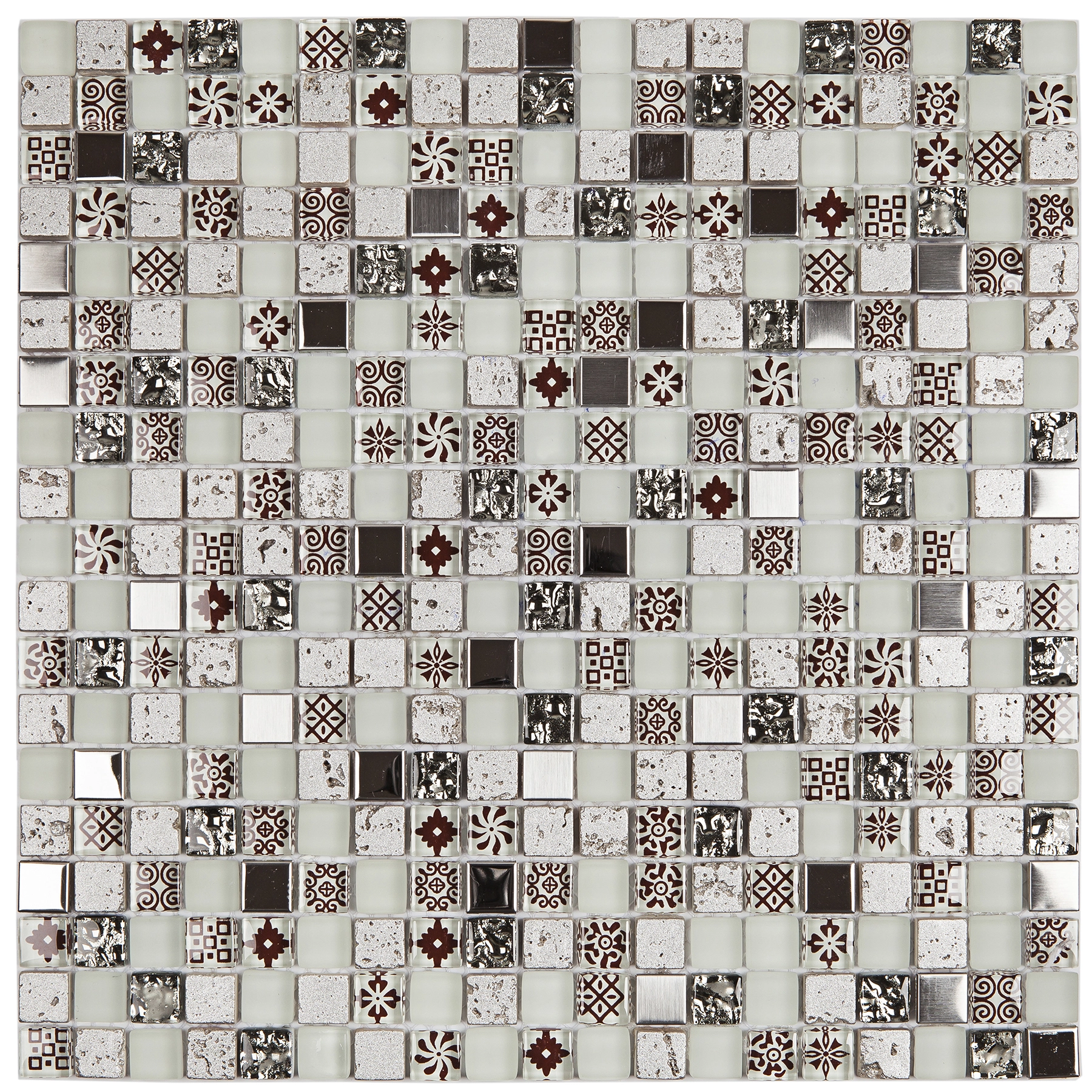Pastilha Machupichu MP503 30x30cm Glass Mosaic