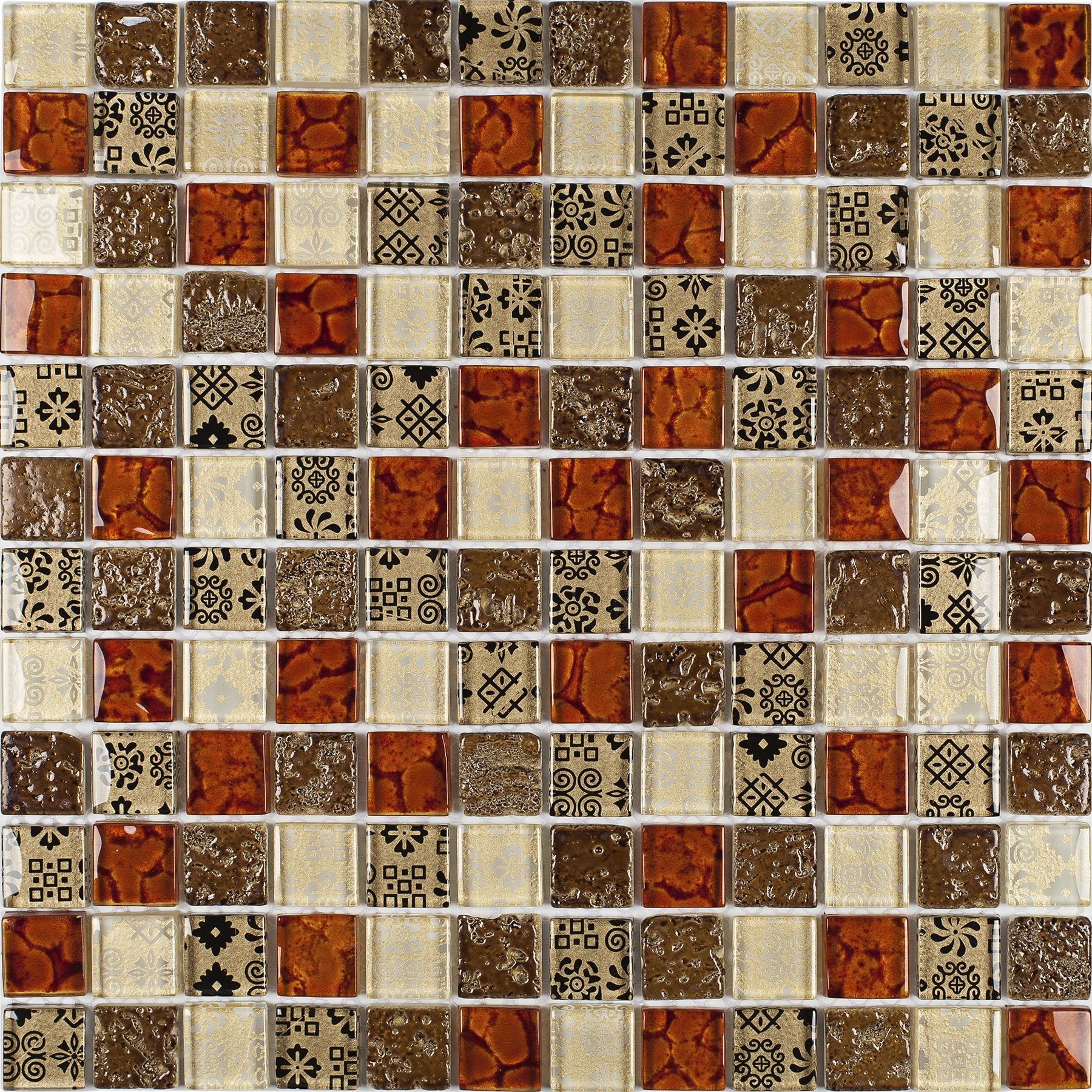 Pastilha MP600 30x30cm Glass Mosaic