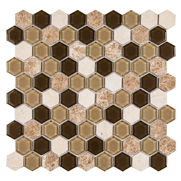 Pastilha MT700 28,1x29,1cm Glass Mosaic