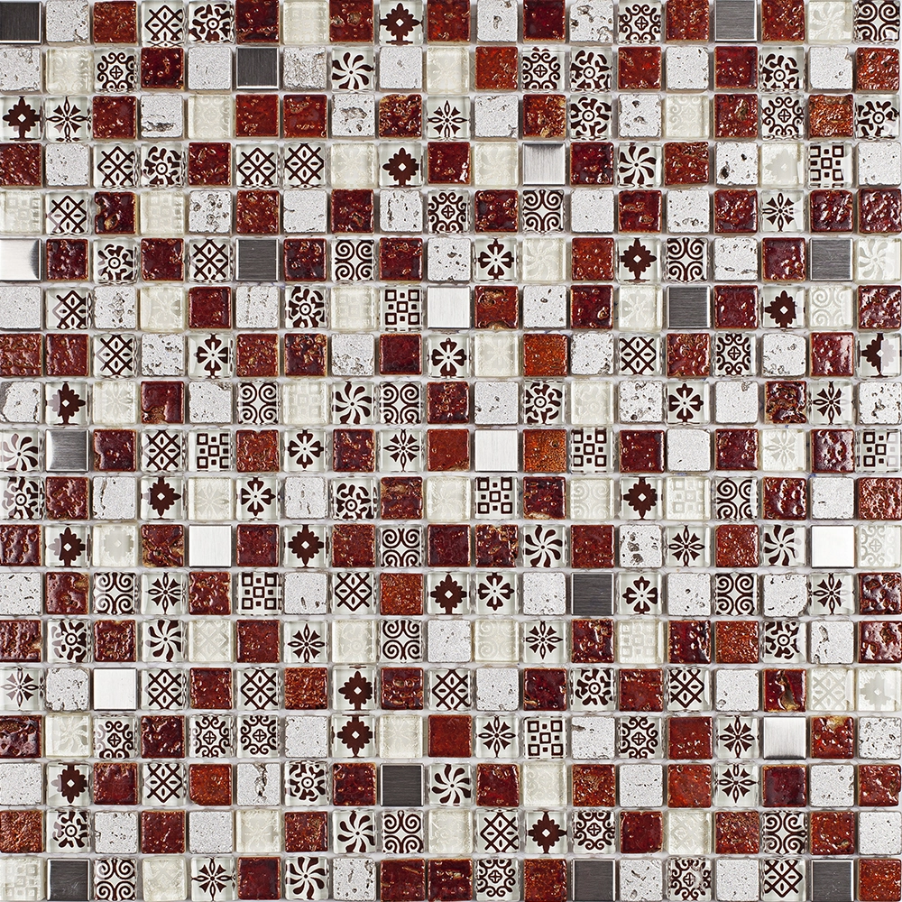 Pastilha Machu Pocchu MP501 31x31cm Glass Mosaic