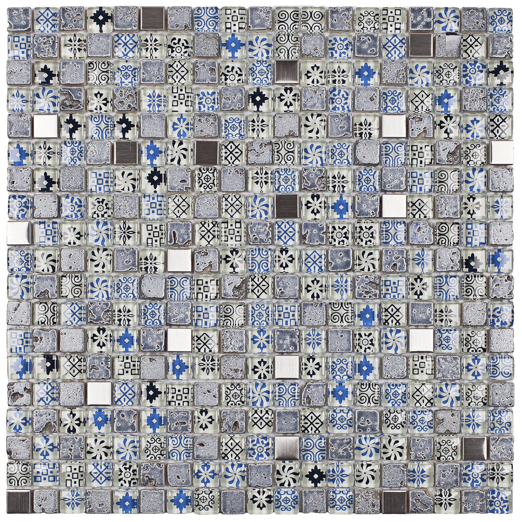 Pastilha Machupichu MP505 30x30cm Glass Mosaic