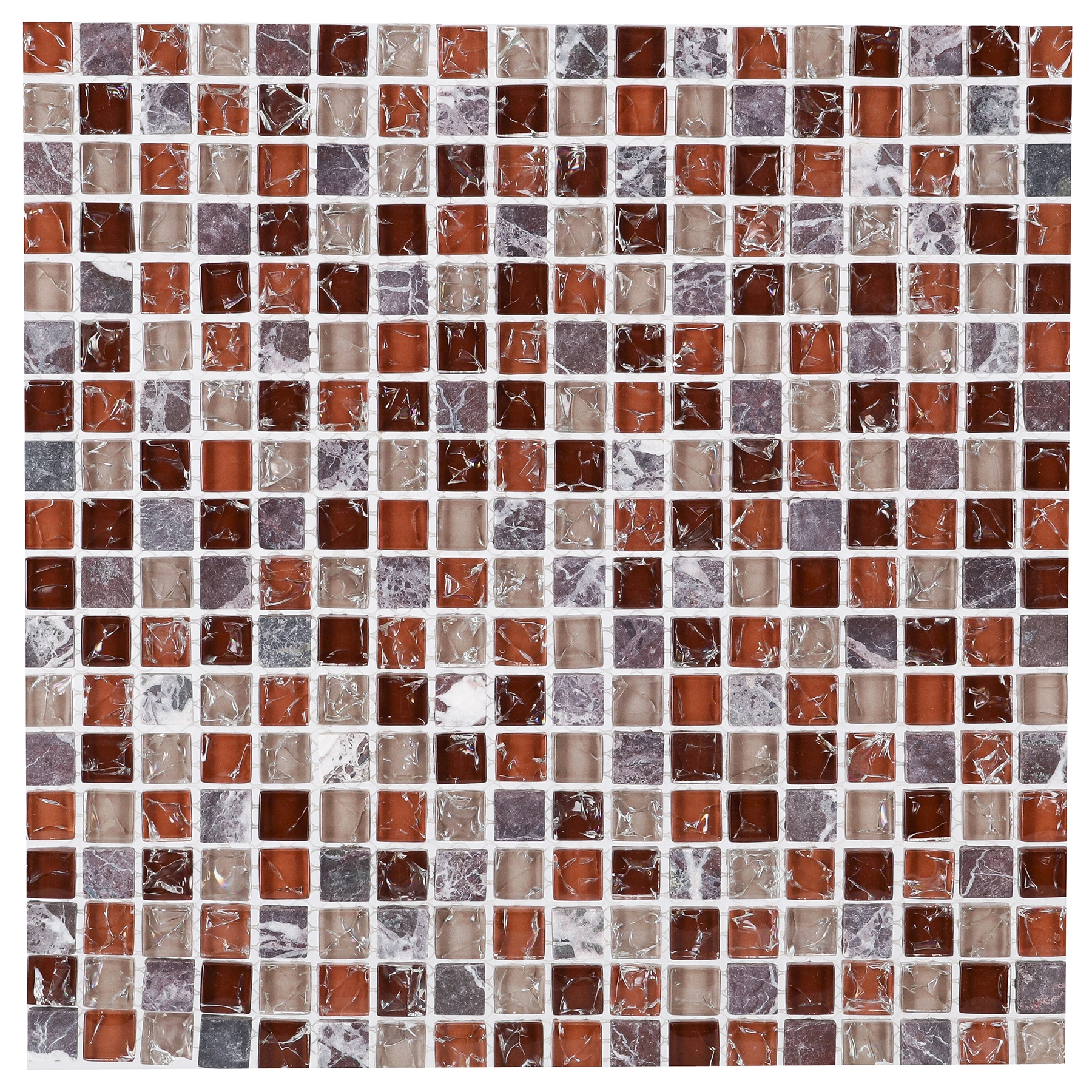 Pastilha Glass Stone GS905 31x31cm Glass Mosaic