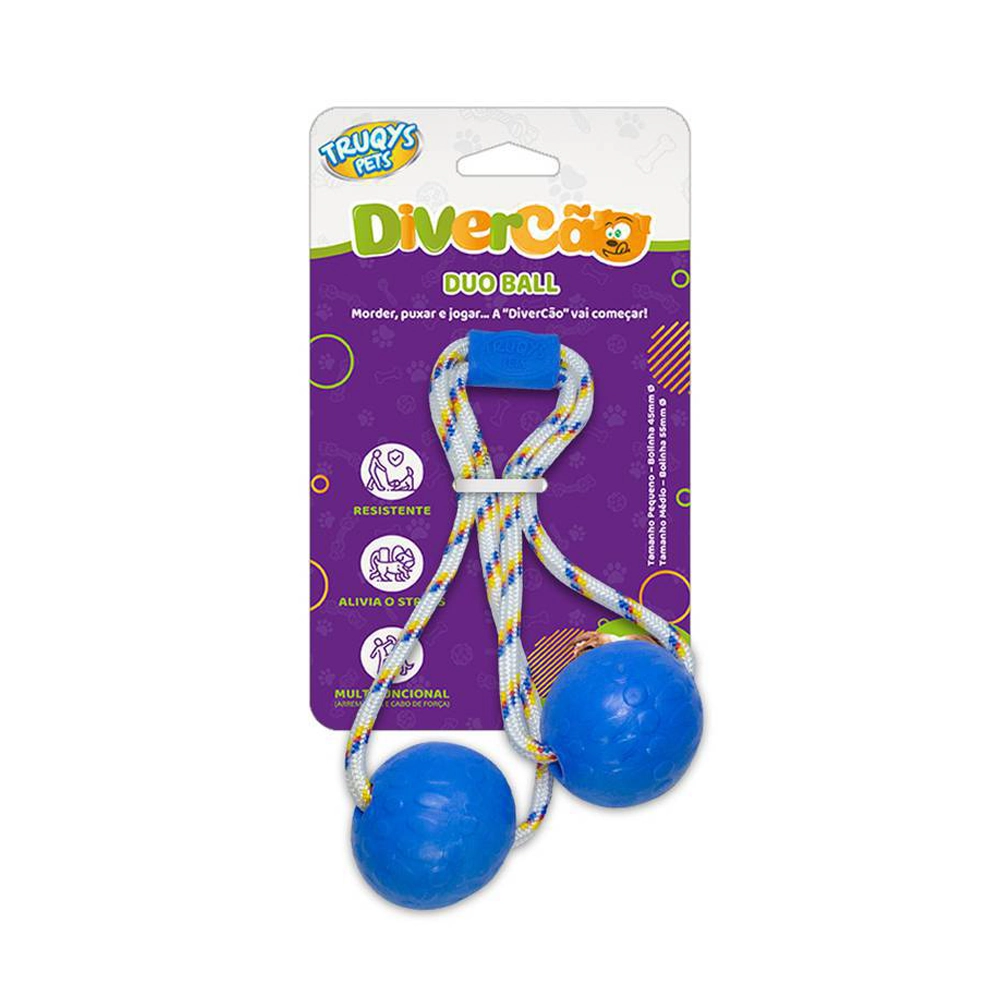 Brinq Truqys Pets Duo Ball Azu Un Un