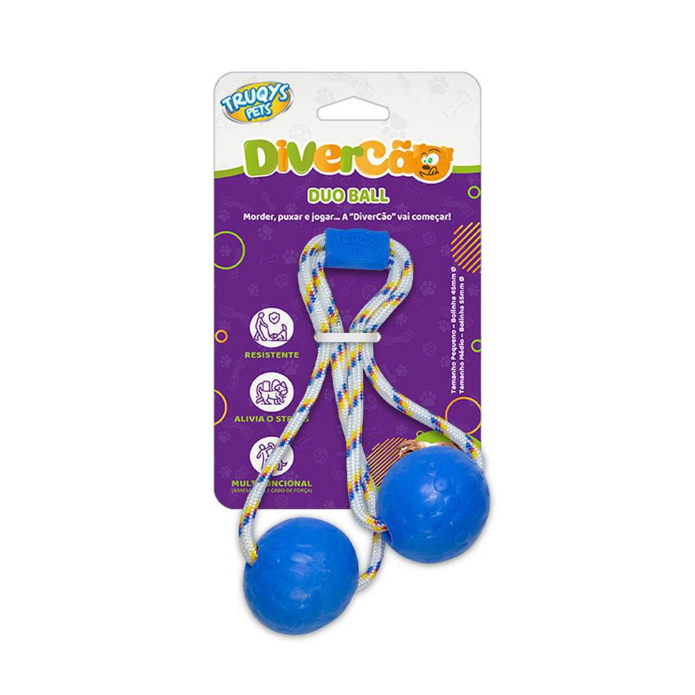 Duo Ball Pet P Azul