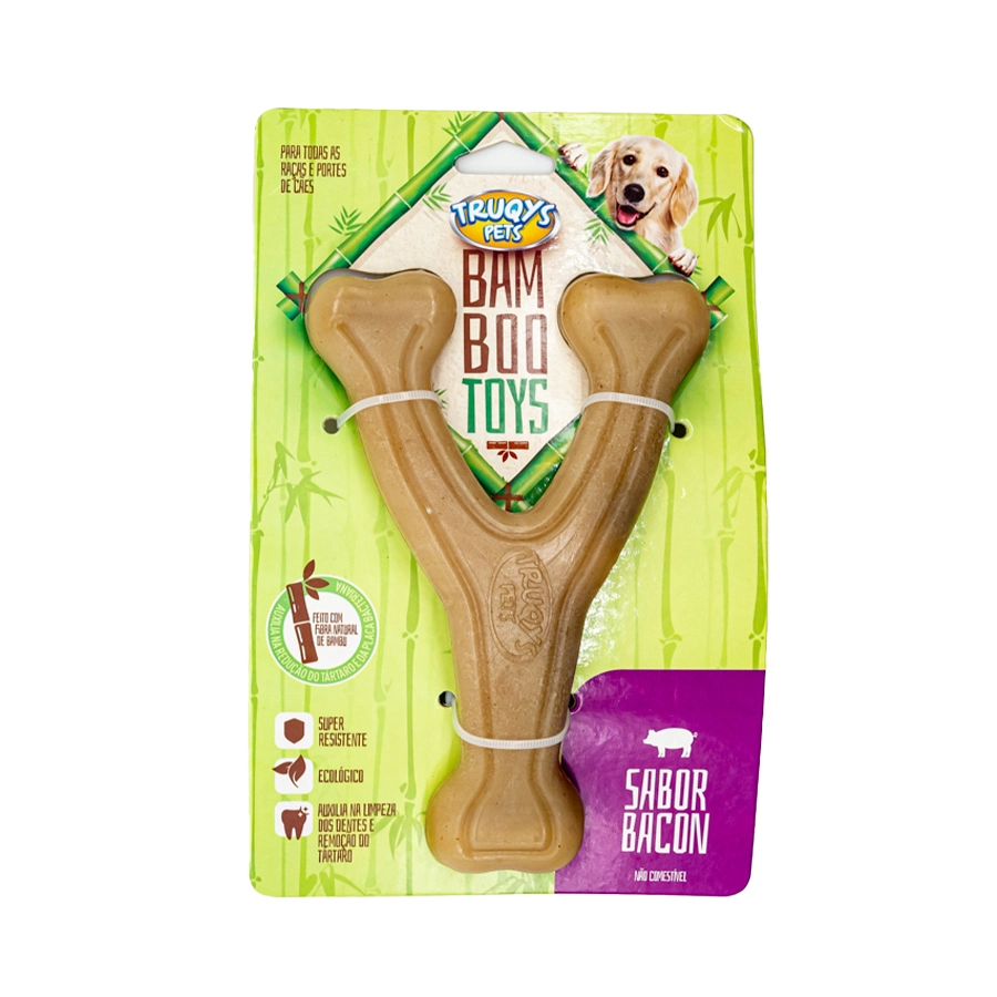 Osso Truqys Bamboo Toys Forquilha Tamanho P