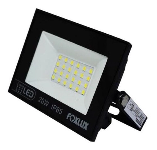 Refletor Led Foxlux 20w Luz Verde Bivolt