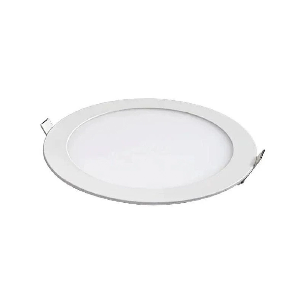 Painel Led Foxlux Redondo Embutir 18w 3000k Branco