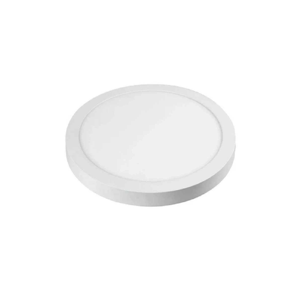 Painel Led Foxlux Redondo Sobrepor 18w 3000k Branco