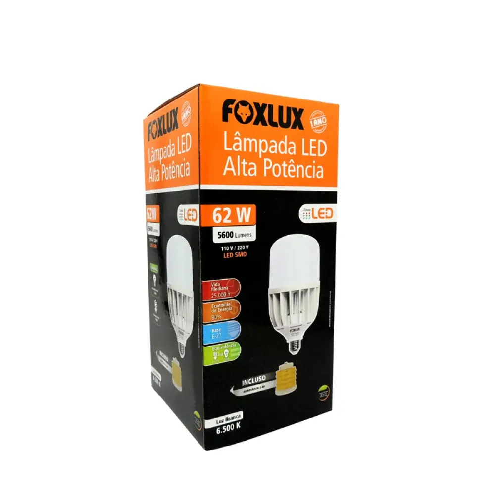 Lamp Foxlux Led Bulbo 62w