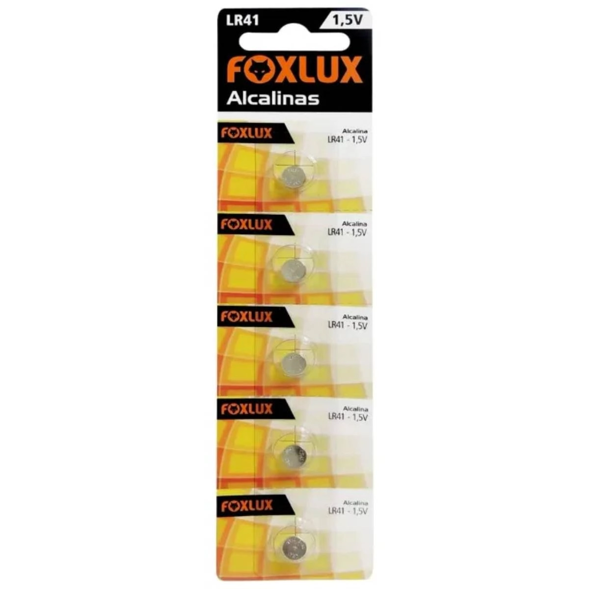 5 Un Bateria Alcalina Foxlux Lr41 1,5v