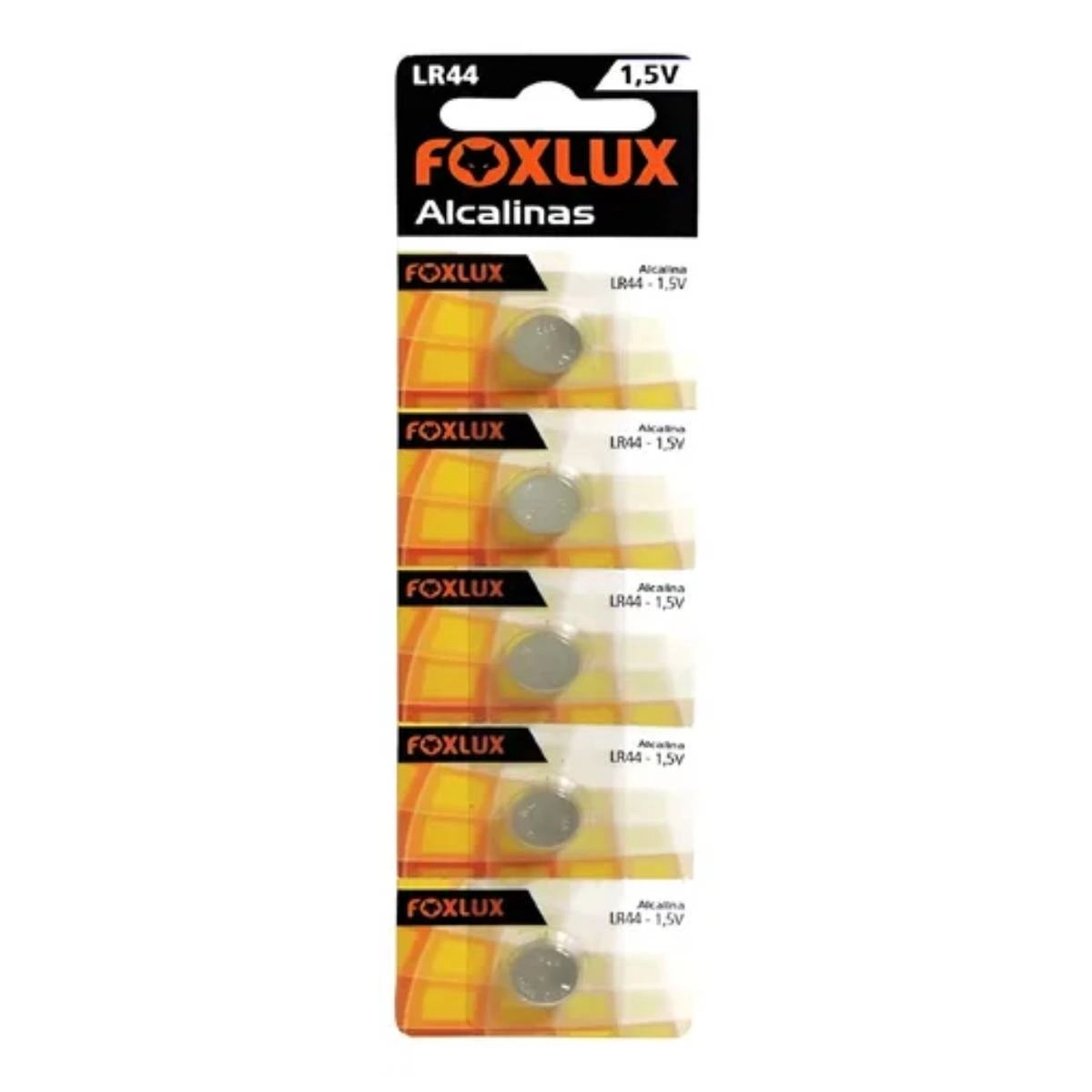 5 Un Bateria Alcalina Foxlux Lr44 1,5v