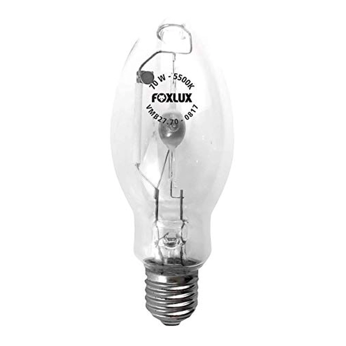 Lâmpada A Vapor Foxlux Metal Bulbo Clara 70w E-27
