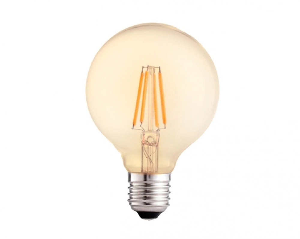 Lampada Filamento Led Globo Ambar G095 4w E27 Biv