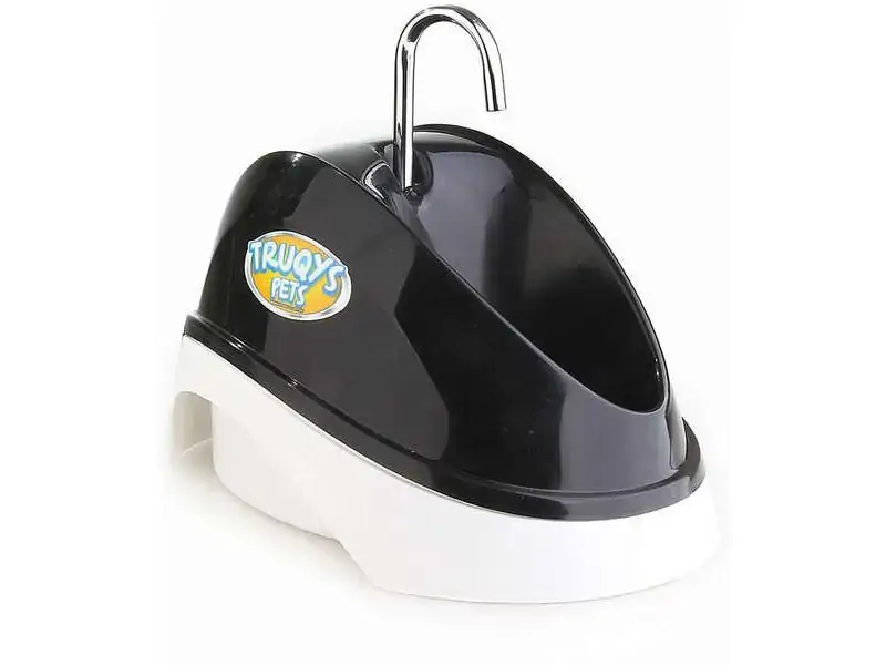 Fonte Bebedouro Truqys Para Cães E Gatos Preta Bivolt