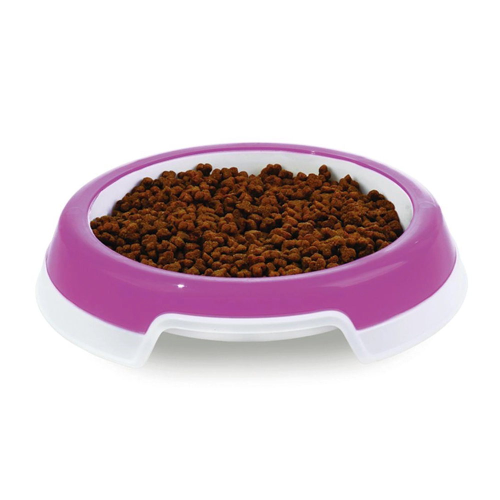 Comedouro Redondo Grande Truqys 2000 Ml Rosa