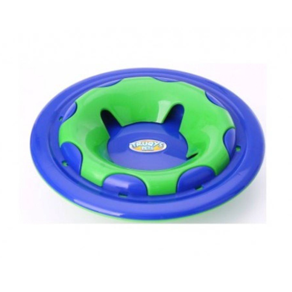 Comedouro Interativo Truqys Pets Labamba Food Azul E Verde Un