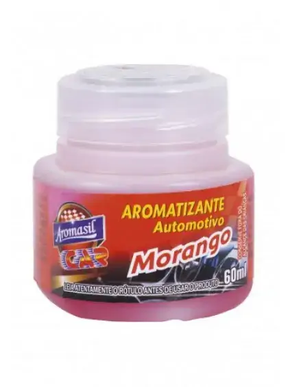 Aromatizante Aromasil 60ml Liq Morango