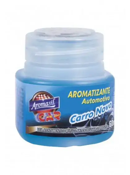 Aromatizante Aromasil 60ml Liq Carro Novo