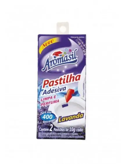 Pastilha Aromasil Adesiva 2x10g Lavanda
