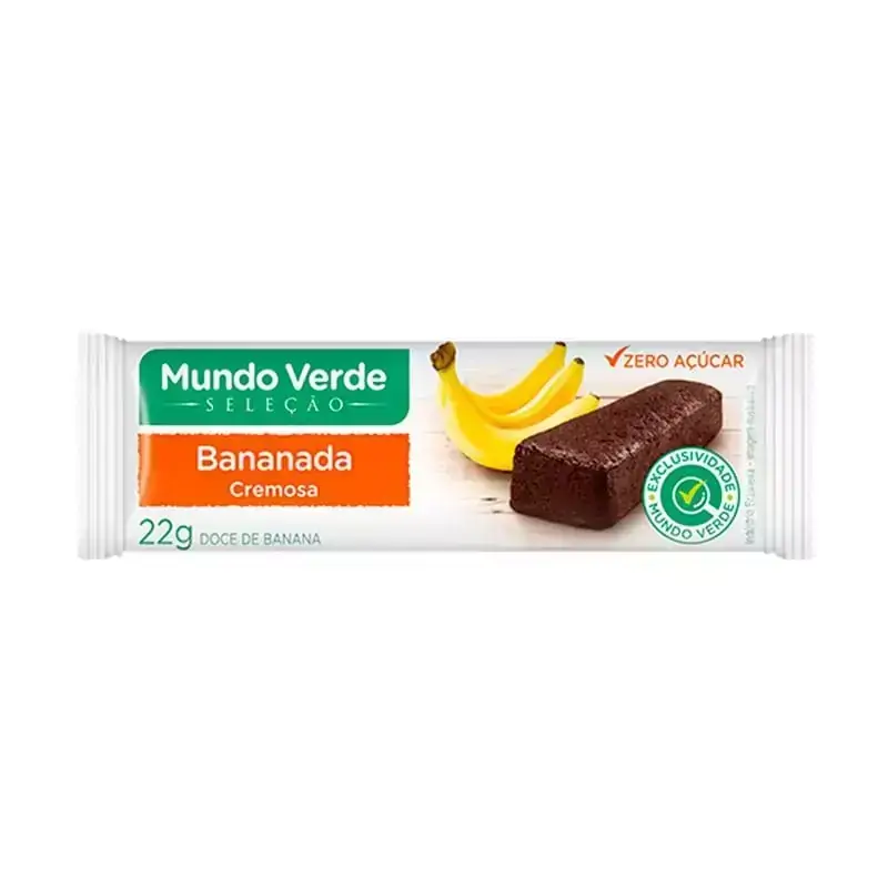Bananada Cremosa Zero 22g - MV Seleção