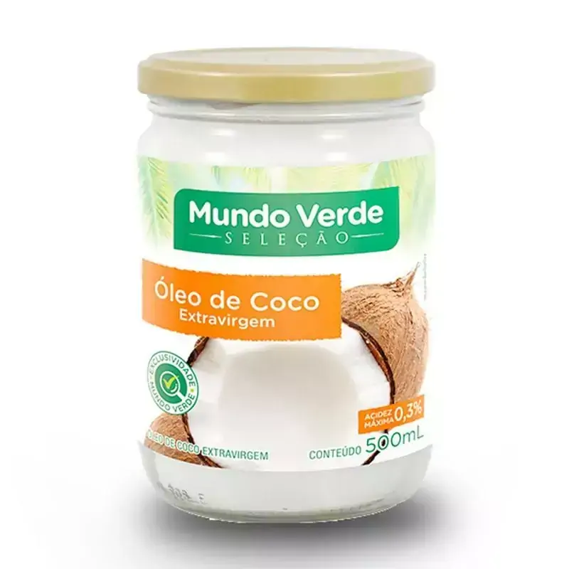 Óleo de Coco Extra Virgem 500ml - MV Seleção