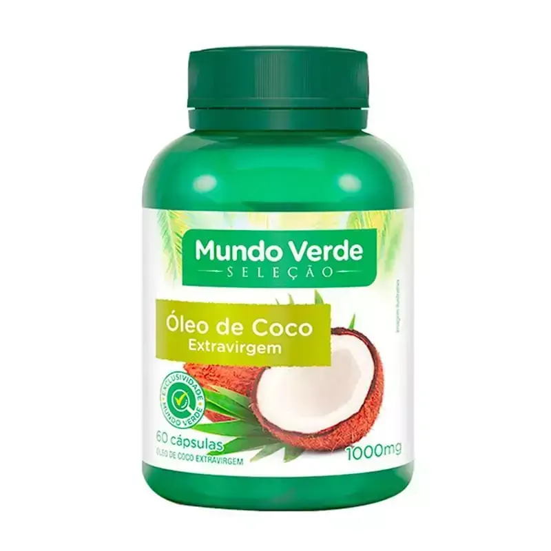 Óleo de Coco Extra Virgem 60caps - MV Seleção