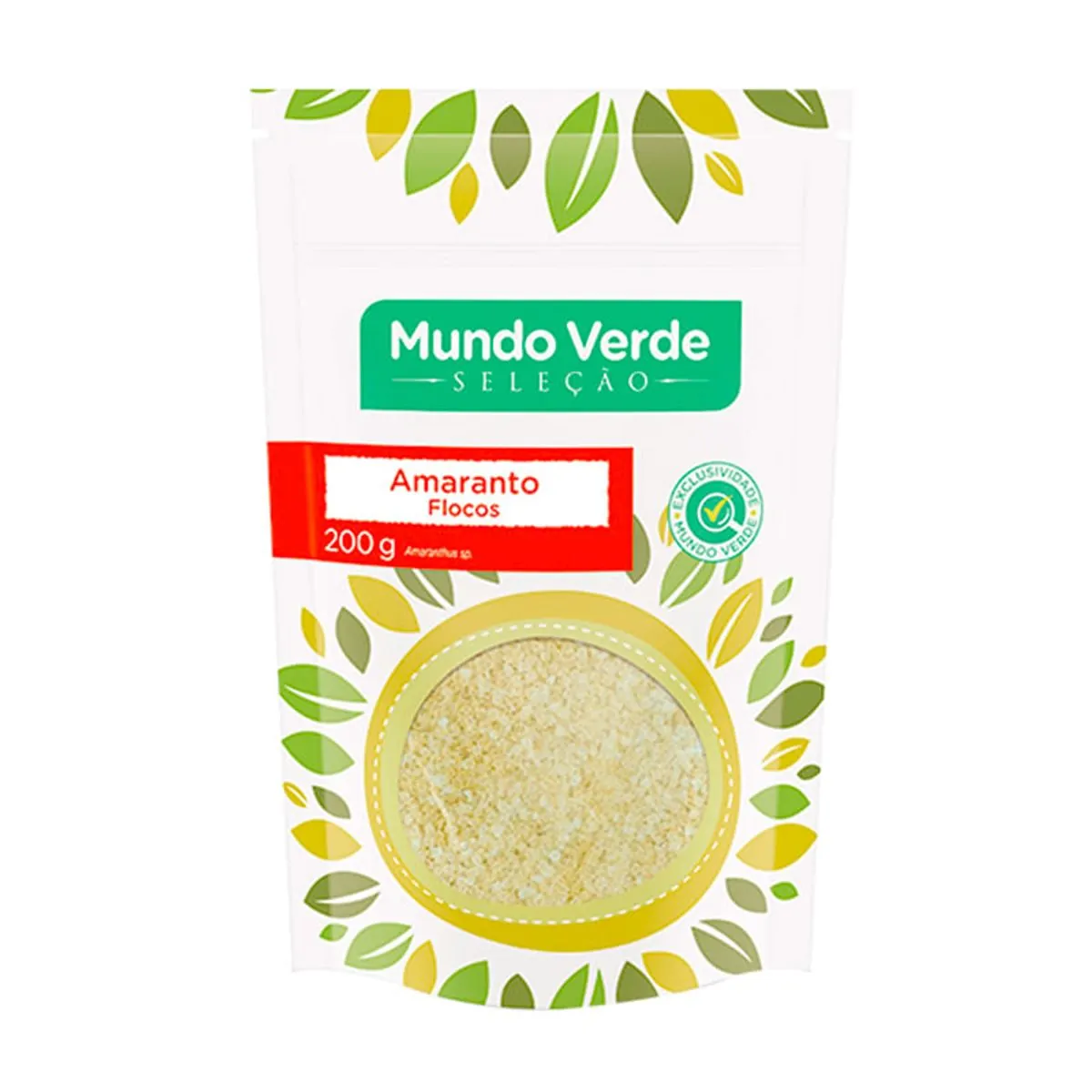 Amaranto Em Flocos 200g Mundo Verde