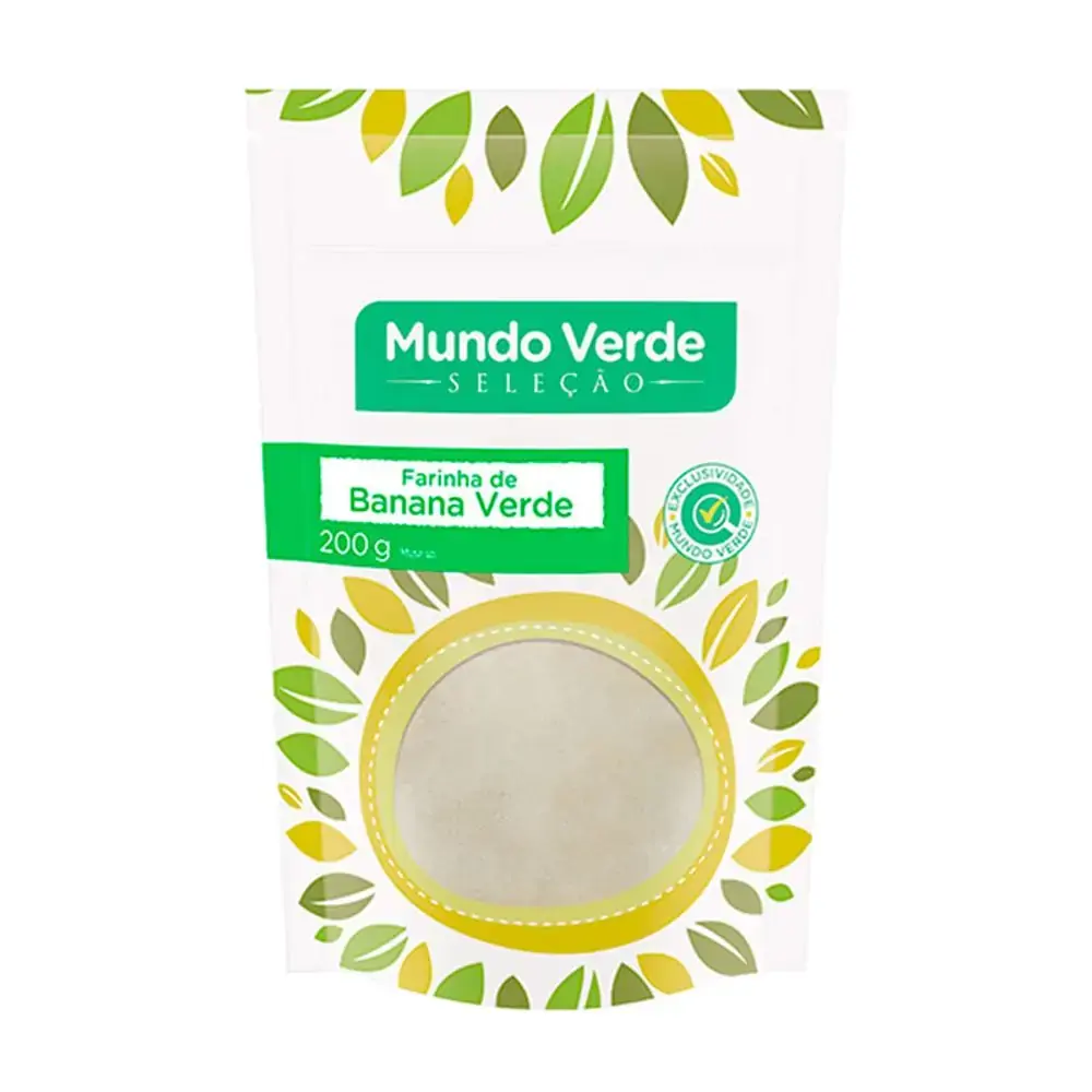Farinha De Banana Verde 200g Mundo Verde