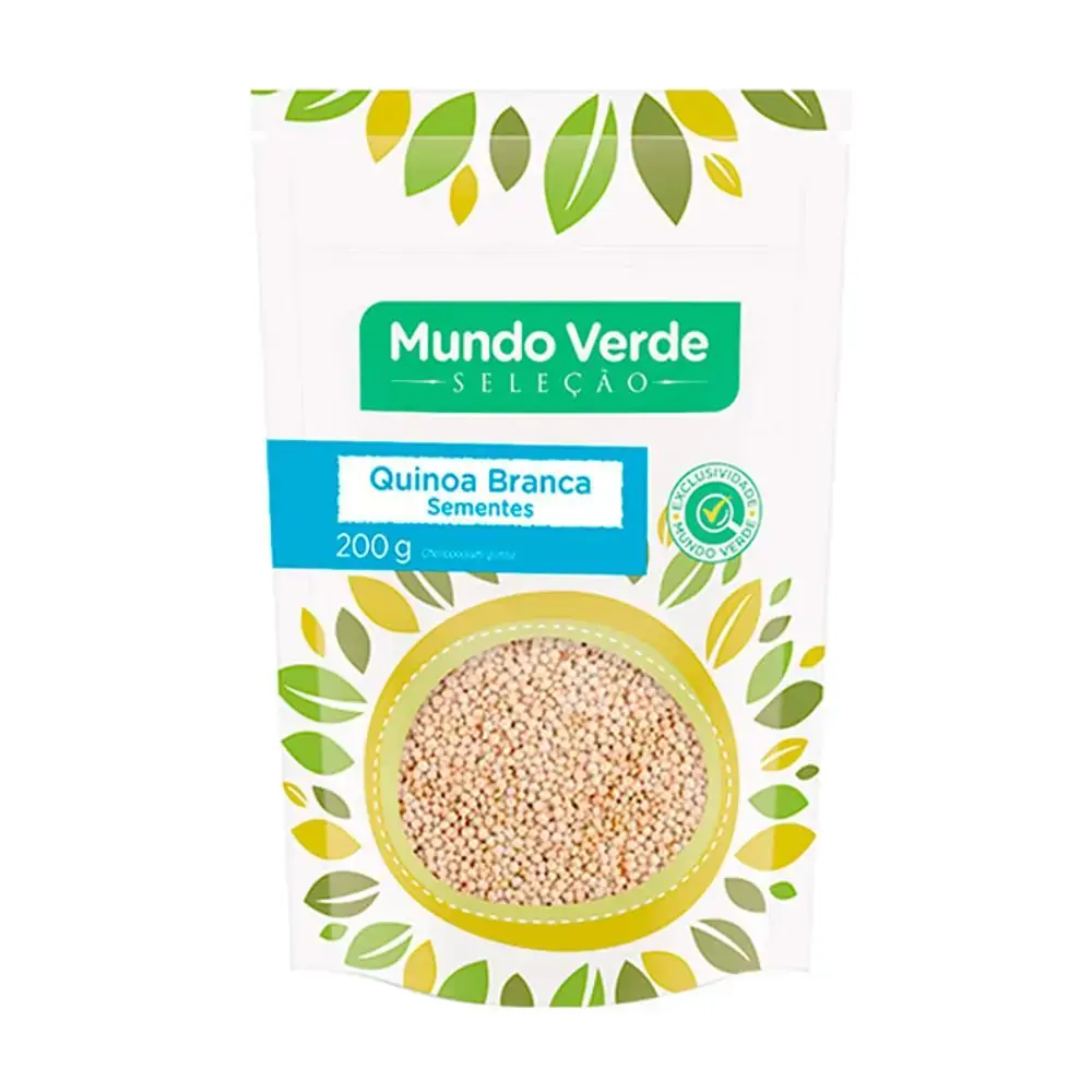 Sementes De Quinoa Branca 200g Mundo Verde