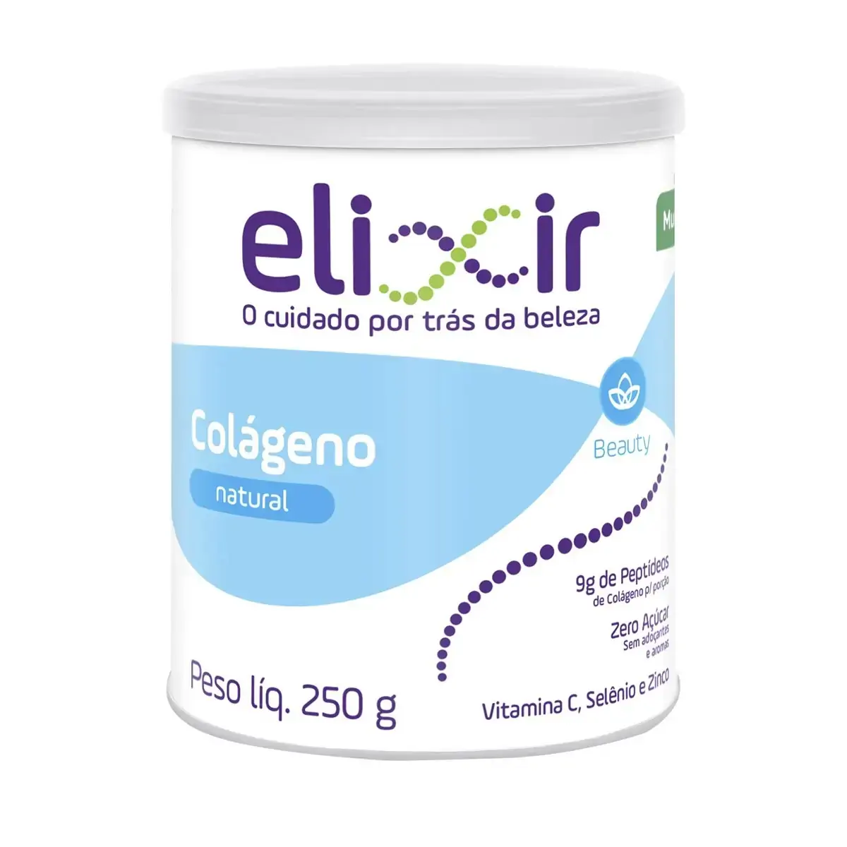 Colágeno Solúvel Natural 250g - Elixir