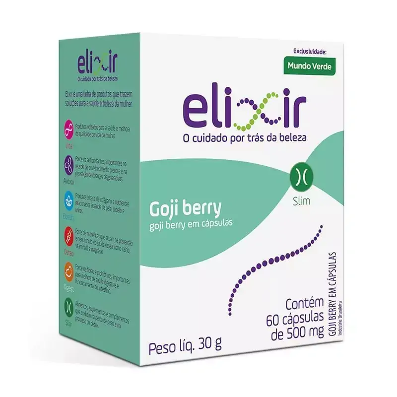 Gojiberry 500mg 60caps - Elixir