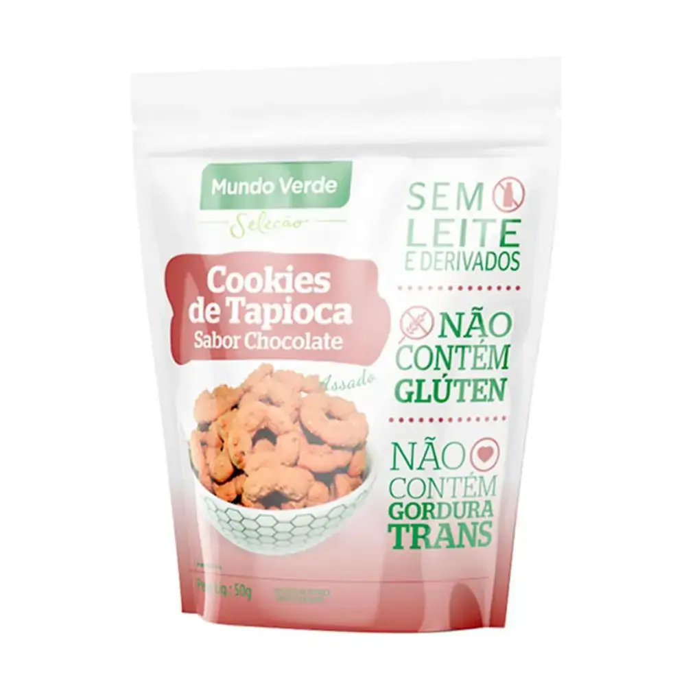 Cookie de Tapioca Chocolate 50g - MV Seleção