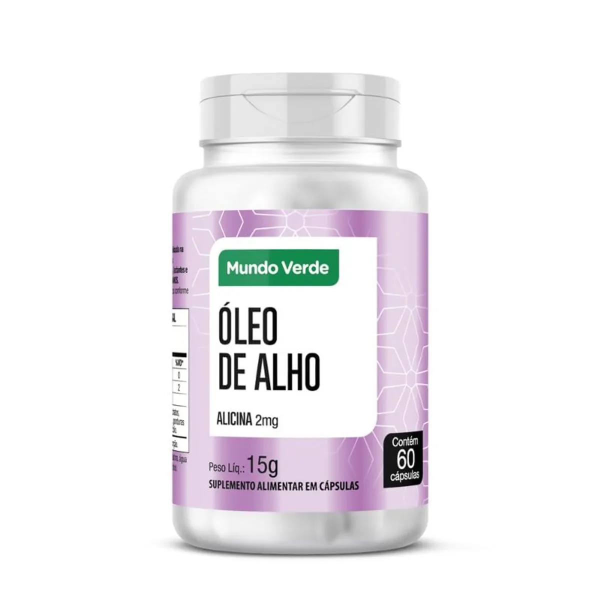 Óleo de Alho Mundo Verde 60caps