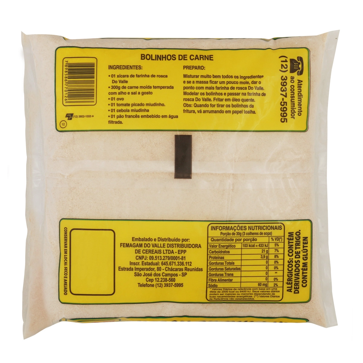 Do Valle Far.rosca 500g