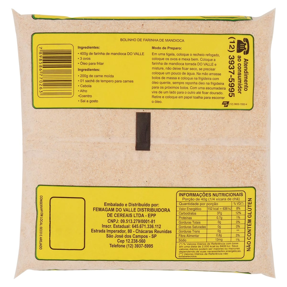 Do Valle Far.mand.tor.500g