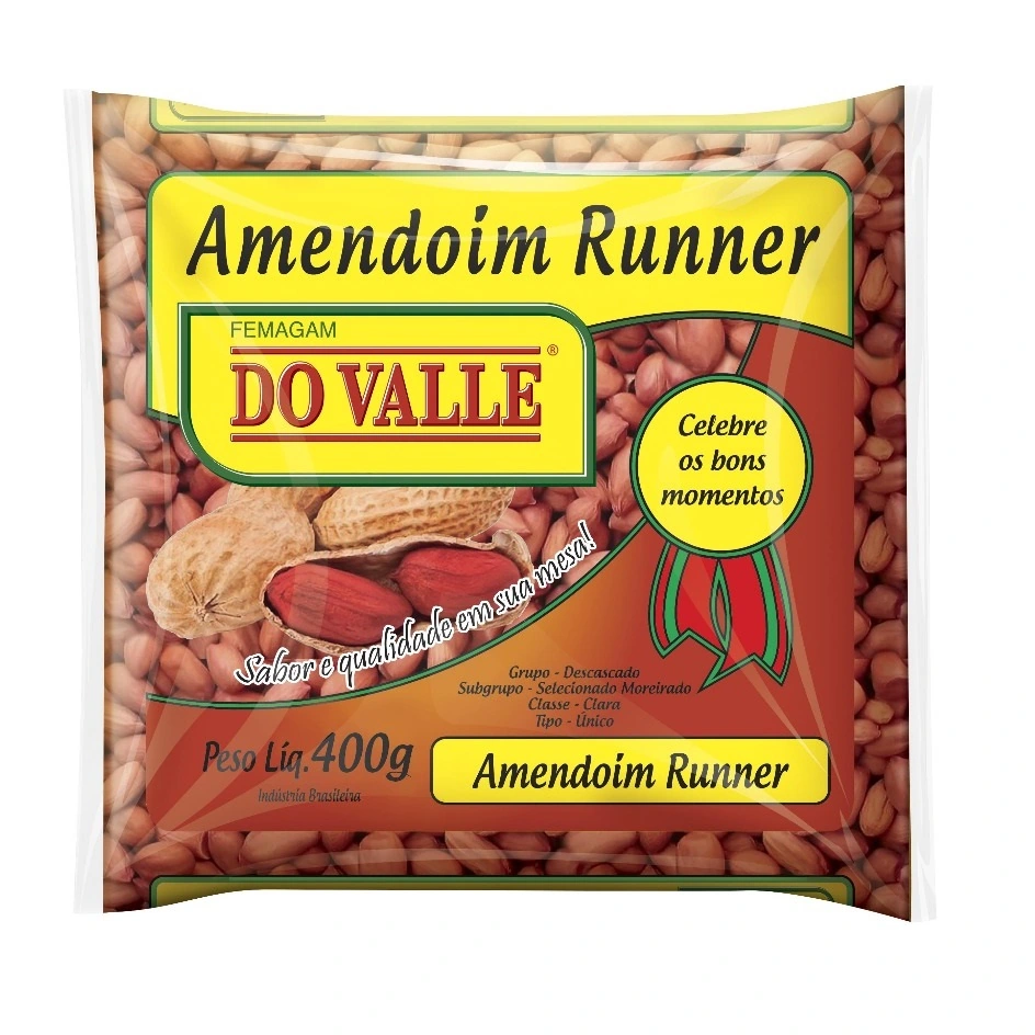 Amendoim Runner Do Valle 400g
