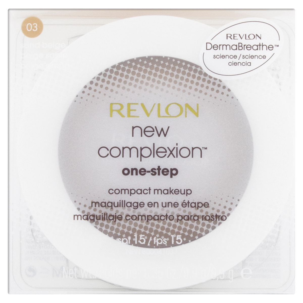 Pó Compacto Facial Fps 15 03 Revlon New Complexion One Step 9,9g