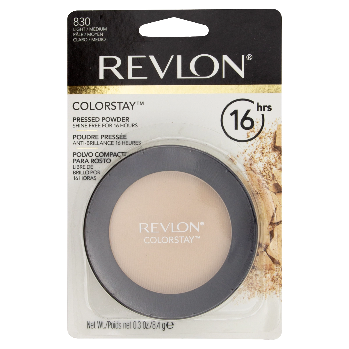 Pó Compacto Facial 830 Claro Médio Revlon Colorstay 8,4g