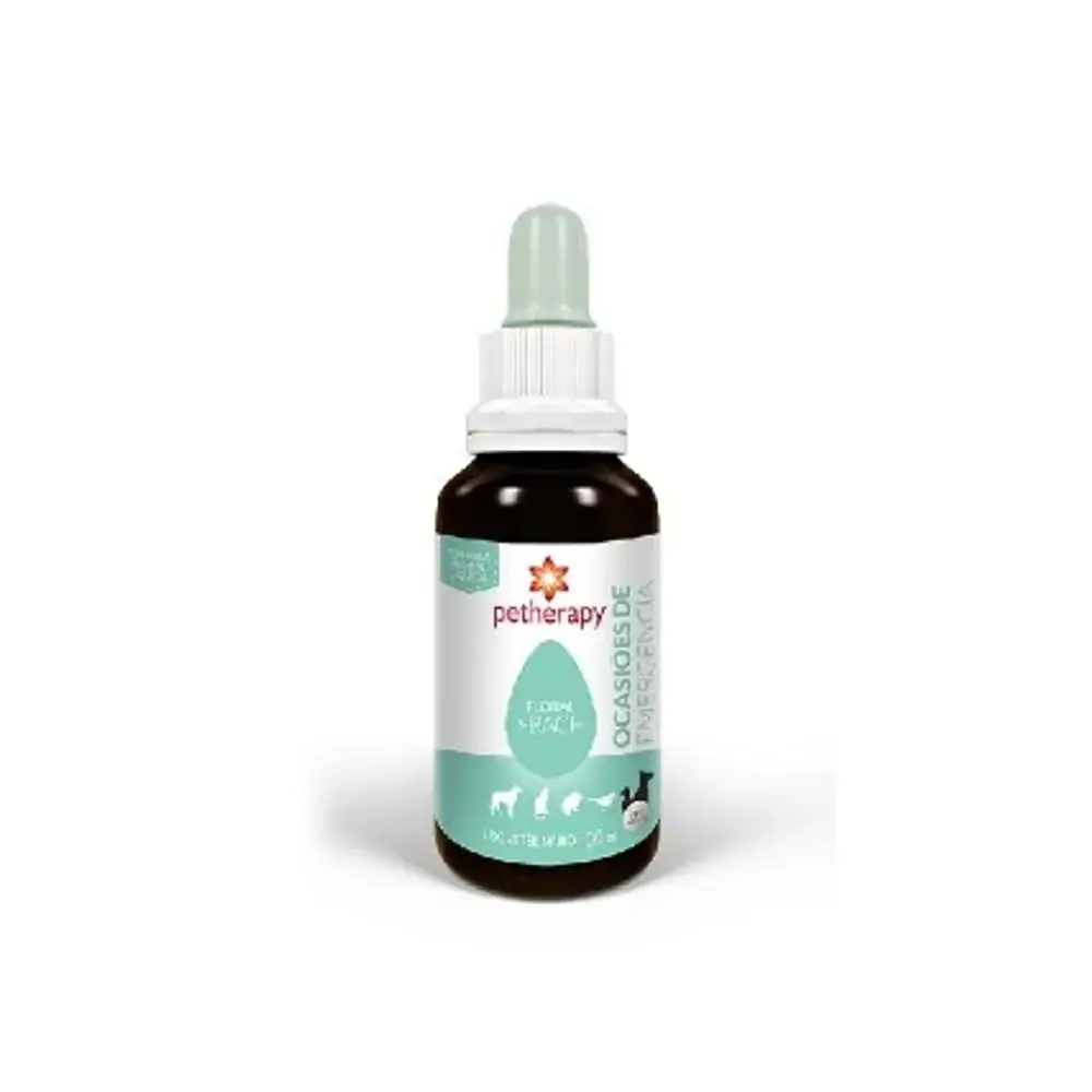 Floral De Bach Ocasioes De Emergência Petherapy 30 Ml